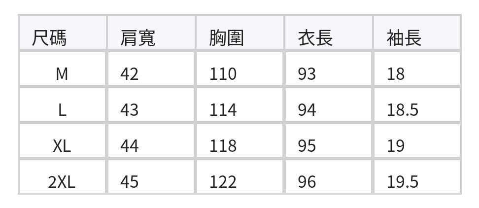 拼色幾何剪裁中長洋裝 size chart 1