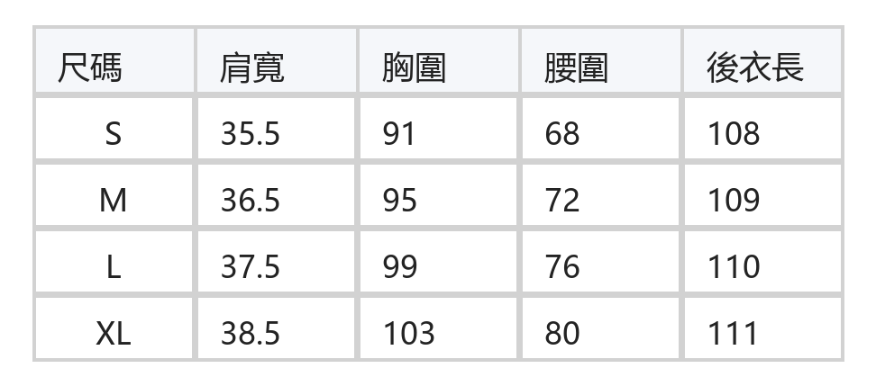 繫帶領口收腰蛋糕裙碎花洋裝 size chart 1