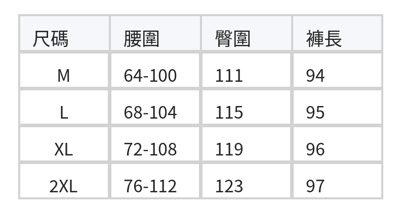「3色」M-2XL 立體打褶九分寬褲 size chart 1