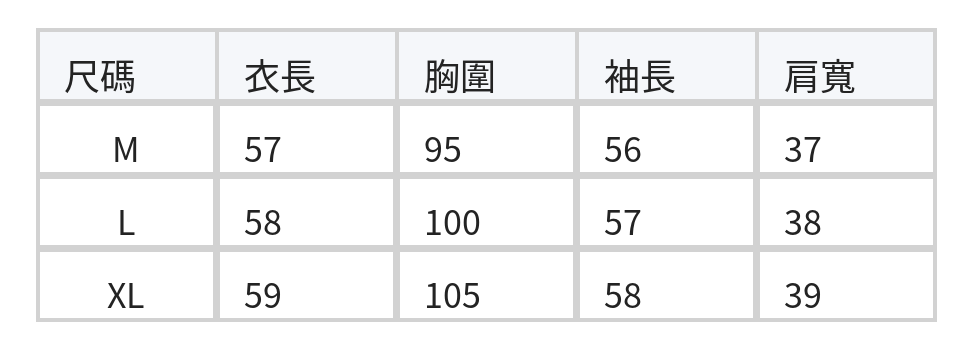 「秋季新品 」M-XL 彩條寬鬆落肩針織衫 size chart 1
