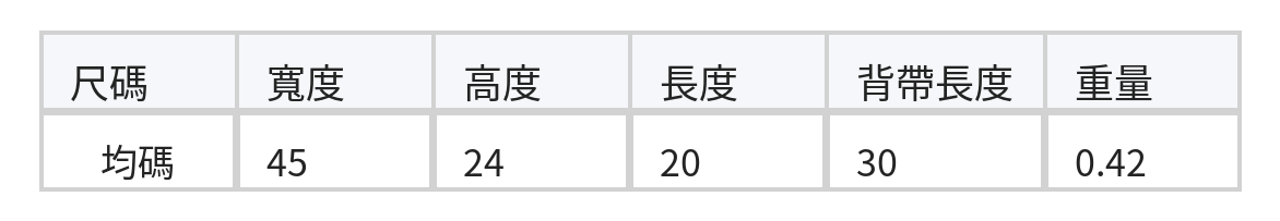 輕盈大容量 皺褶感 托特風單肩包 size chart 1