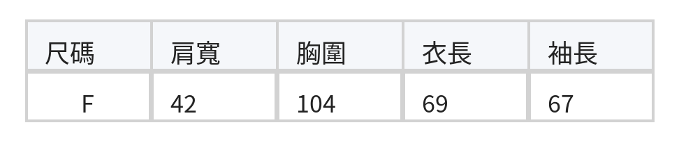 「兩色」「秋季新品 」高領寬鬆落肩針織開襟衫 size chart 1