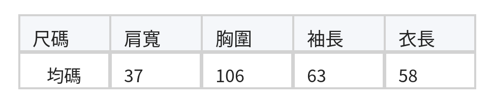 「秋季新品 」白色蕾絲拼接花邊領襯衫 size chart 1