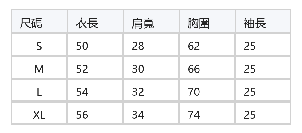海軍條紋翻領修身針織短袖Polo衫 size chart 1