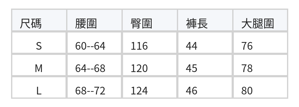 五分西裝褲 開叉寬鬆褲高腰百褶短褲 size chart 1