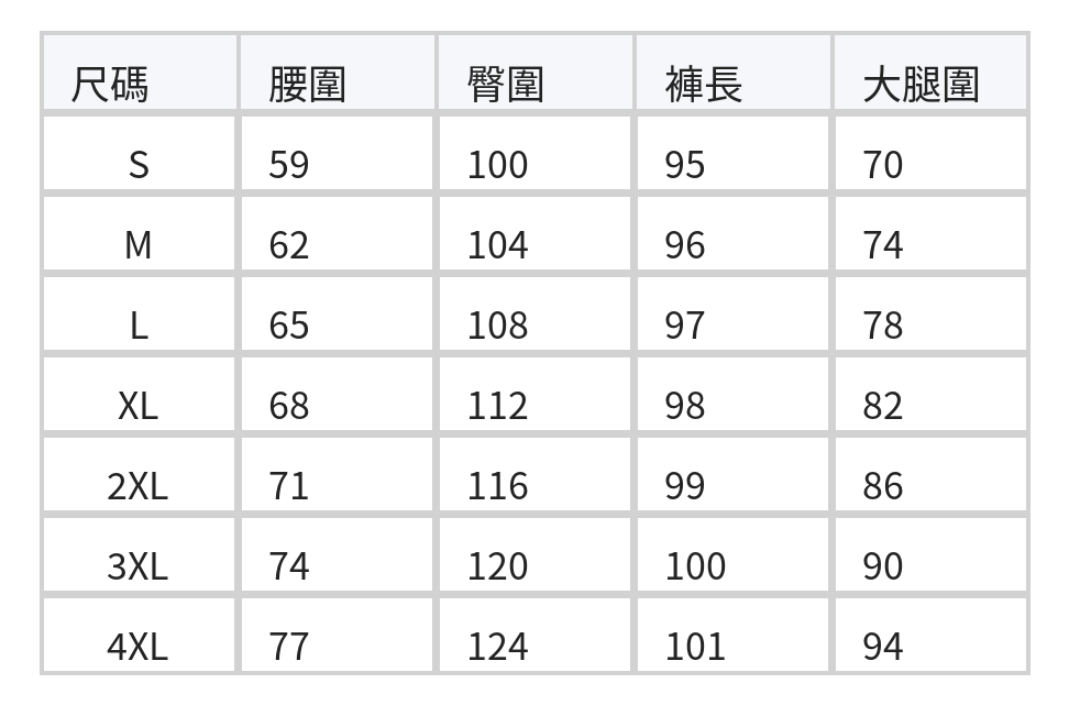 棉質內包邊日系鬆弛感 高腰打褶寬鬆寬褲 size chart 1