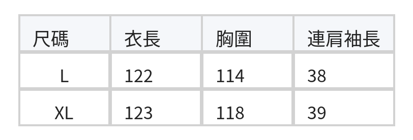 黑色刺繡拼接抽摺短袖洋裝 size chart 1